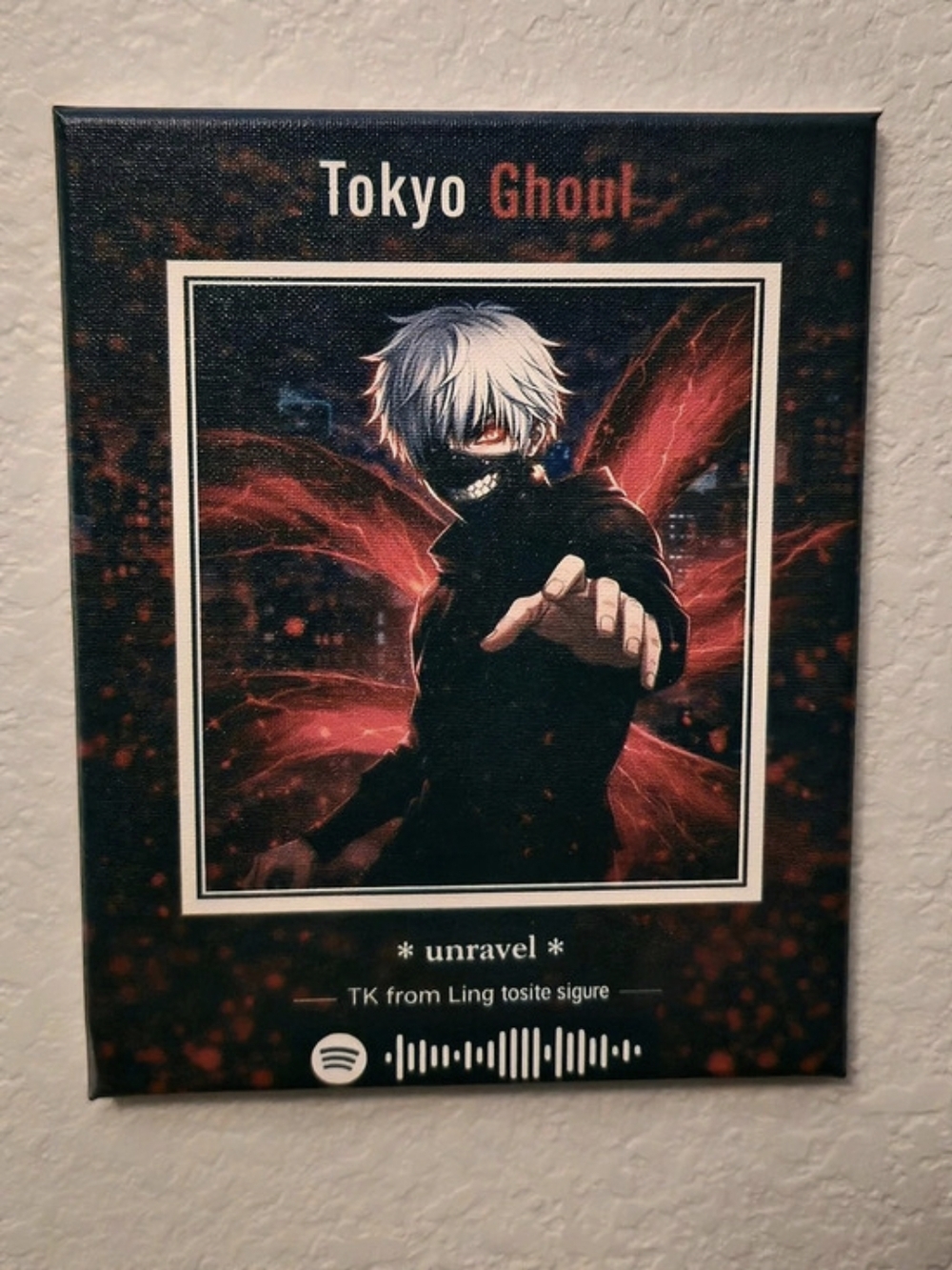 Tokyo Ghoul Canvas Wall Art Print